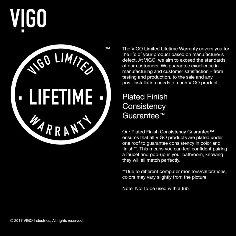 Bathroom Faucets Lifetime Warranty vigo olus wall mount bathroom faucet & reviews | wayfair Bathroom Faucets Lifetime Warranty vigo olus wall mount bathroom faucet & reviews | wayfair