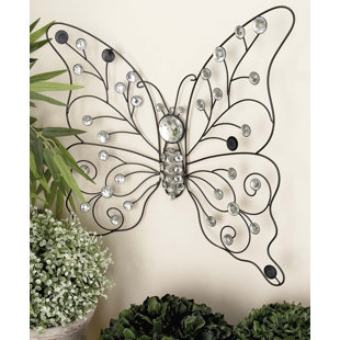 Metal Erfly Decor Wayfair Metal Erfly Wall Décor
