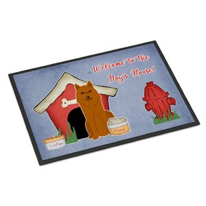 Dog House Karelian Bear Dog Doormat