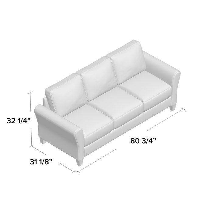Celestia Rolled Arm Sofa