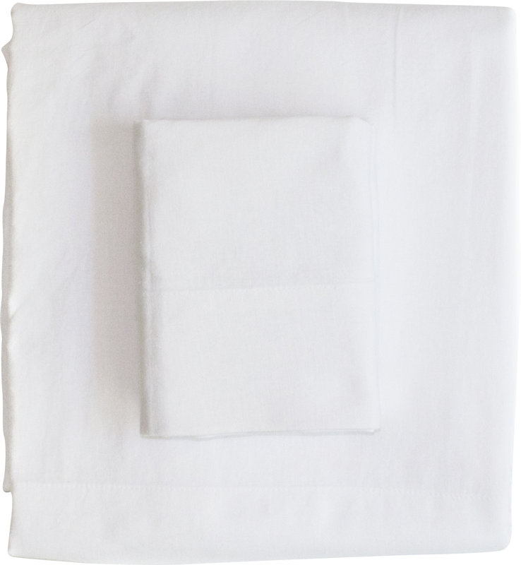 Nine Space Linen & Cotton Sheet Set & Reviews Wayfair