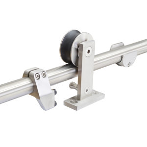 Top Mount Stainless Steel Barn Style Sliding Door Track Pocket Door Hardware