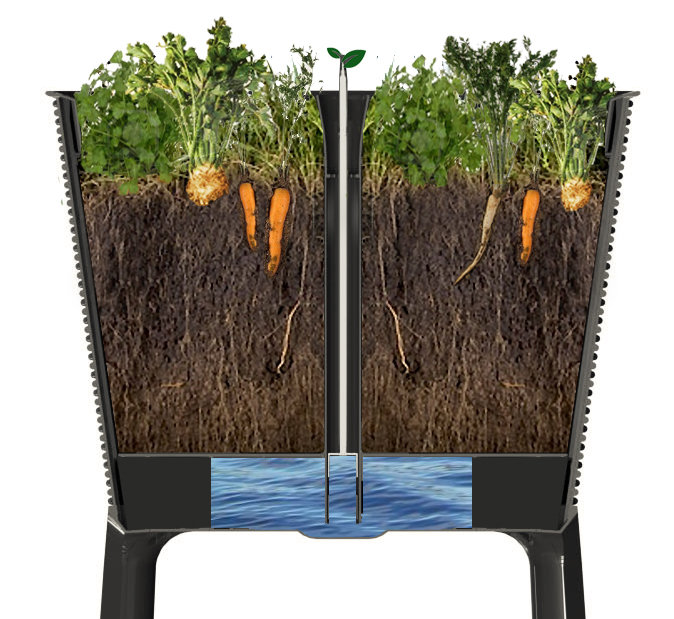 Keter Timeless Easy Grow 3.7 ft x 1.6 ft Plastic    Raised 