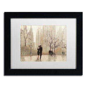 'An Evening Out Neutral' by Julia Purinton Framed Painting Print