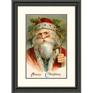 'Santa' Framed Painting Print