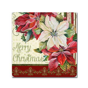 'Christmas Time' Graphic Art Print on Wrapped Canvas