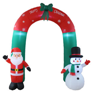 christmas inflatable santa claus and snowman arch yard decoration - Inflatable Gingerbread Man Christmas Decor christmas inflatable santa claus and snowman arch yard decoration - Inflatable Gingerbread Man Christmas Decor