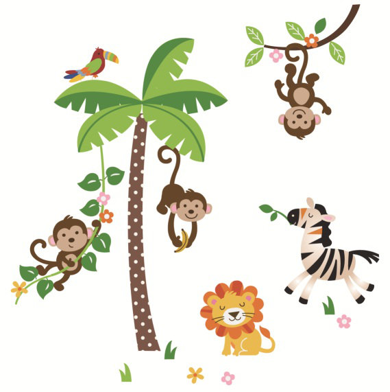 Cherrycreekdecals Mischievous Monkeys Nursery Wall Decal Reviews Mischievous Monkeys Nursery Wall Decal