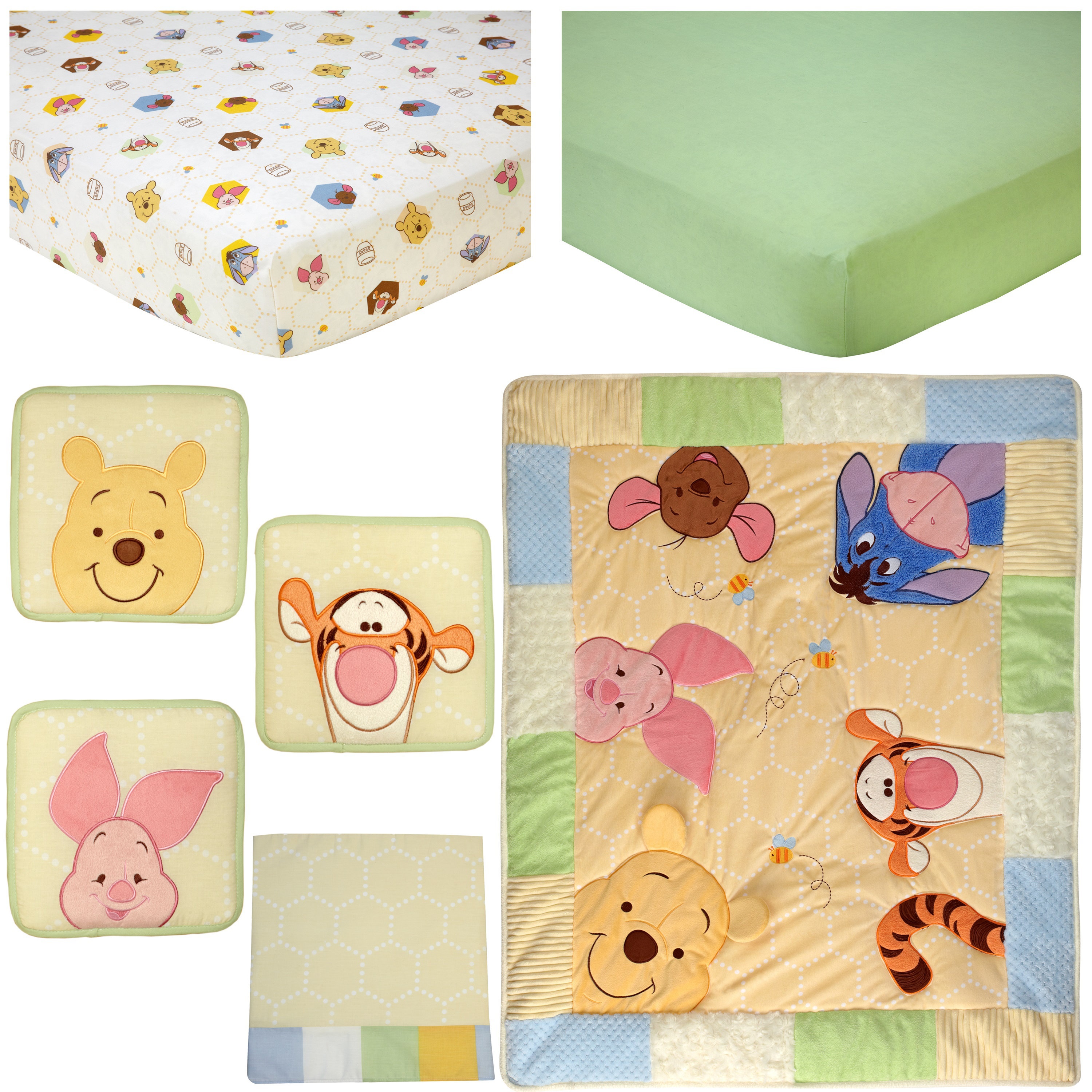 winnie the pooh baby bed set