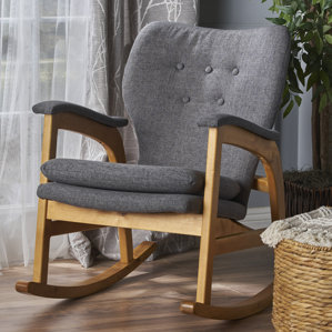 Saulsberry Fabric Rocking Chair by Brayden Studio