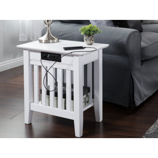 Charging Station End Table Wayfair Avocet Charging Station End Table