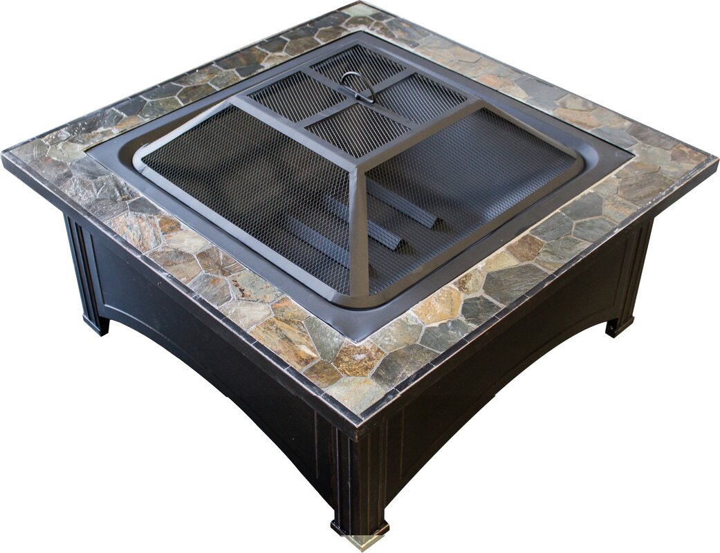 wood burning fire pit tables
