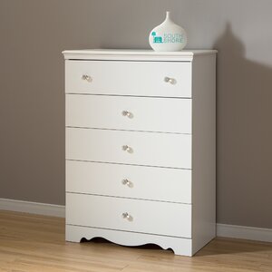 Crystal 5 Drawer Chest