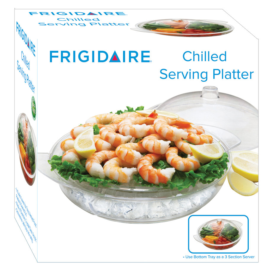 Frigidaire Chilled Serving Platter With Lid & Reviews Wayfair