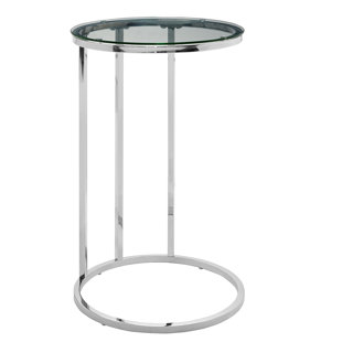 Silver Round Accent Table Wayfair Quickview