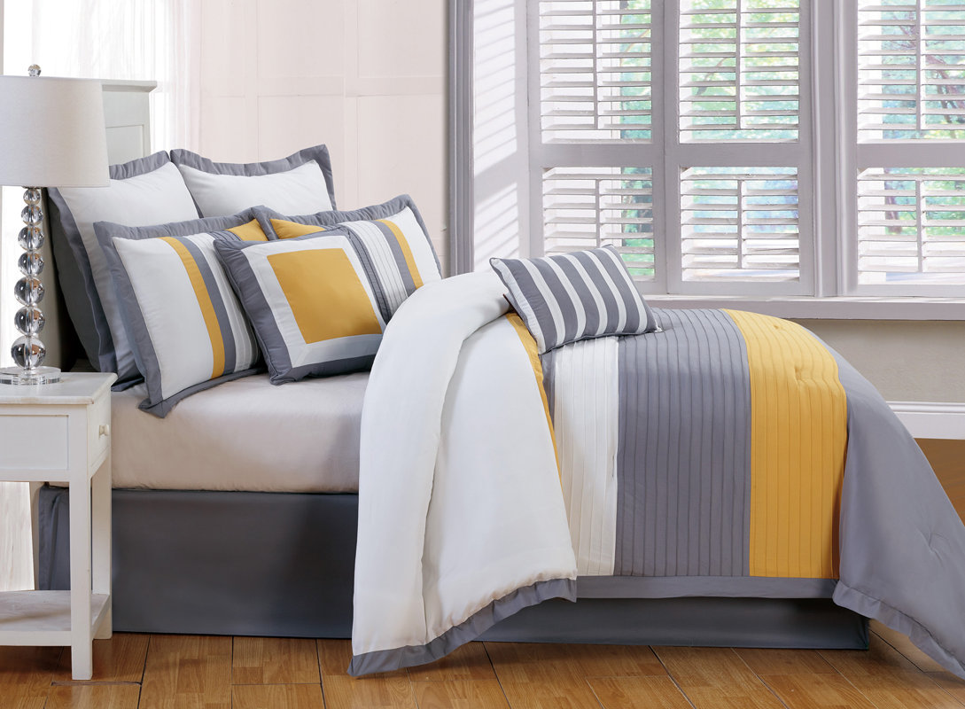 DR International Rochester 8 Piece Comforter Set & Reviews Wayfair