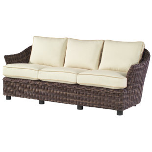 Cushionless Patio Sofas Sectionals You Ll Love Wayfair Sonoma Sofa With Cushions