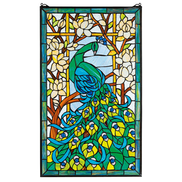 Design Toscano Pea S Paradise Stained Gl Window Reviews Design Toscano Pea S Paradise Stained Gl Window Reviews Wayfair Ca