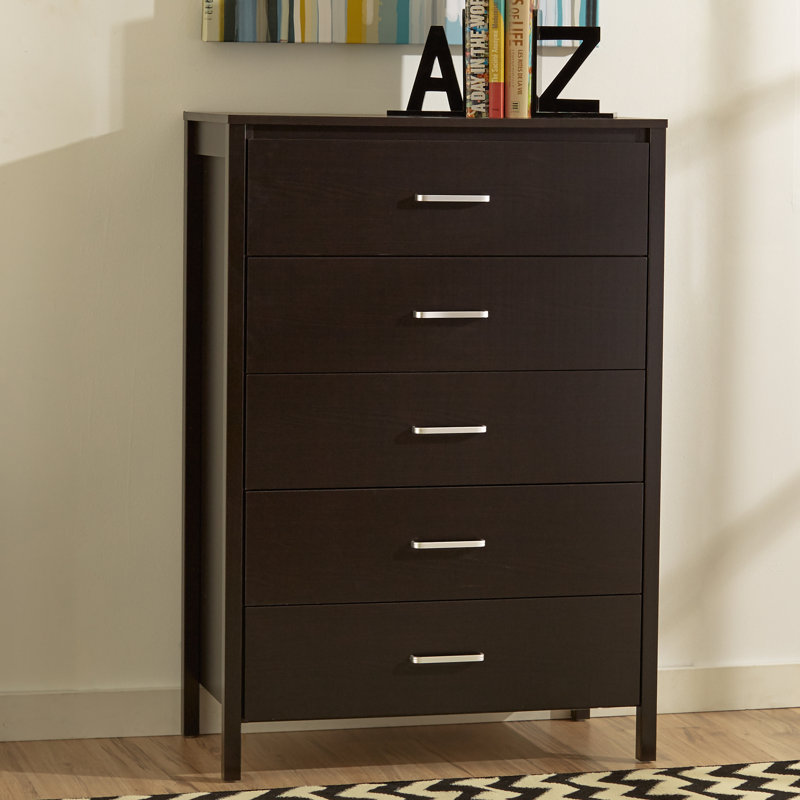 Zipcode Design Lupe 5 Drawer Chest Reviews Wayfair Lupe 5 Drawer Chest