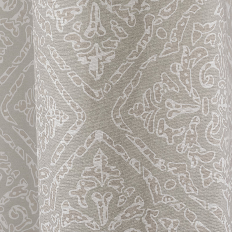 Amalgamated Textiles Sira Damask Room Darkening Grommet Curtain Panels