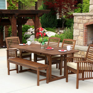 Outdoor Dining Furniture six person patio dining sets you'll love | wayfair Outdoor Dining Furniture six person patio dining sets you'll love | wayfair