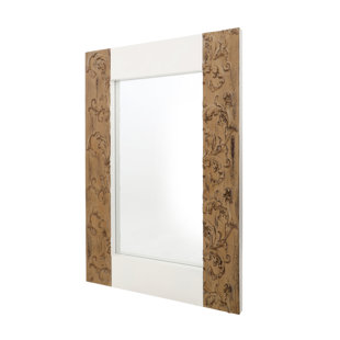 Dark Brown Mirror Wayfair Co Uk Nedmond Rectangle Brown Wall Mirror