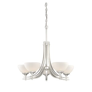 Sebring 5-Light Shaded Chandelier