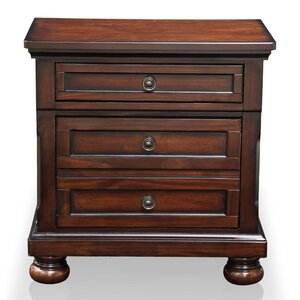 Barossa 3 Drawer Bachelor's Night Stand