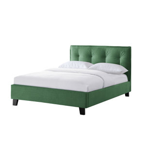 Waltman Eversoft Tufted Upholstered Platform Bed by Varick Gallery