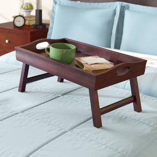 Bed Trays You Ll Love Wayfair Calahan Bed Tray With Foldable Legs