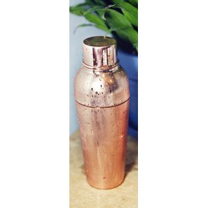 3 Piece Copper Cocktail Shaker Set