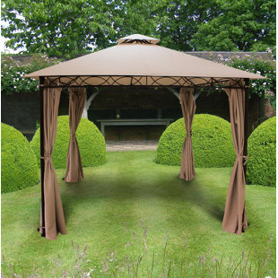 Weather Resistant Gazebos You Ll Love Wayfair Co Uk Marco Polo 3 X 3m Steel Patio Gazebo