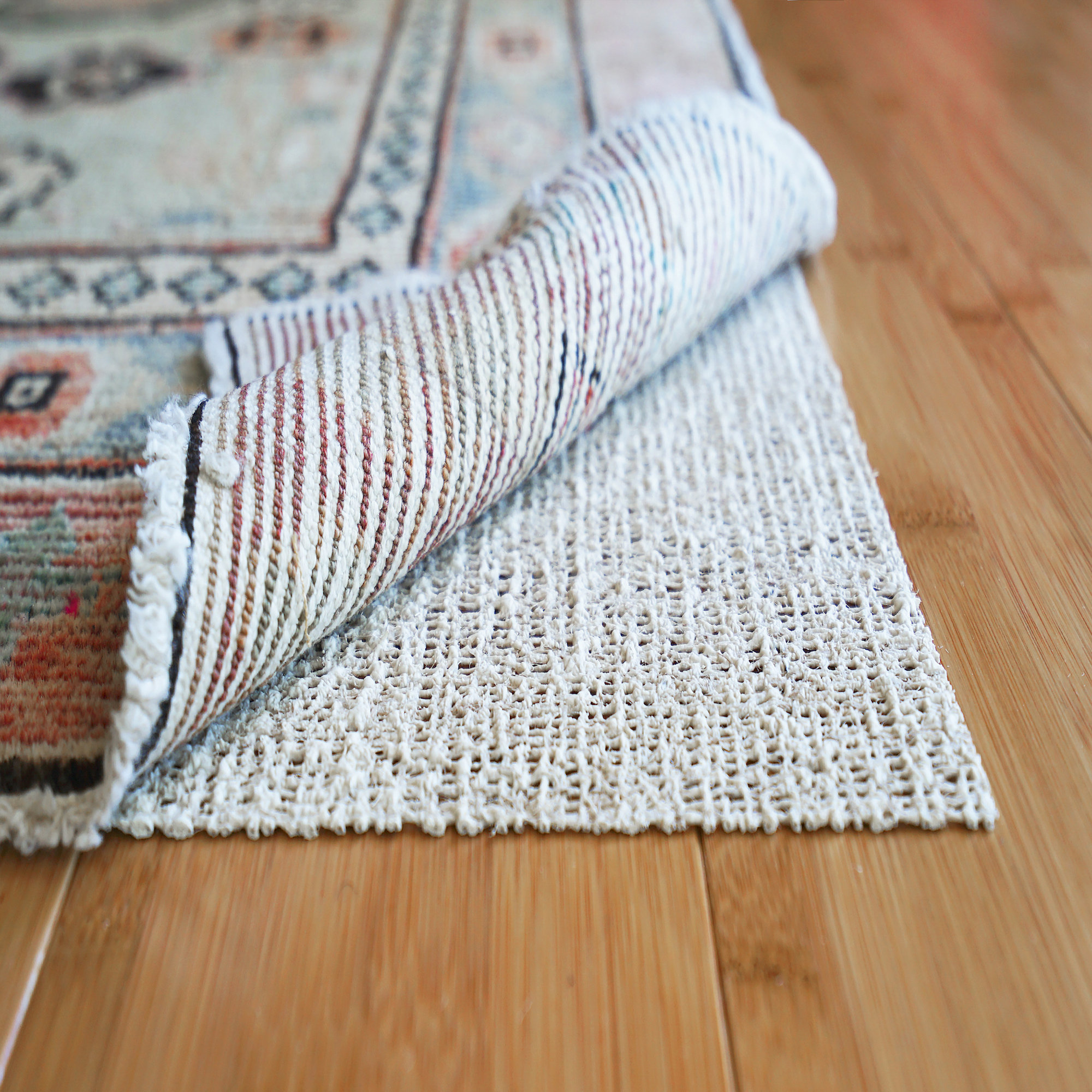 Rugpadusa Nature S Grip Non Skid Jute And Natural Rubber Eco Rugpadusa Nature S Grip Non Skid Jute And Natural Rubber Eco Friendly Rug Pad 0 125 Reviews Wayfair