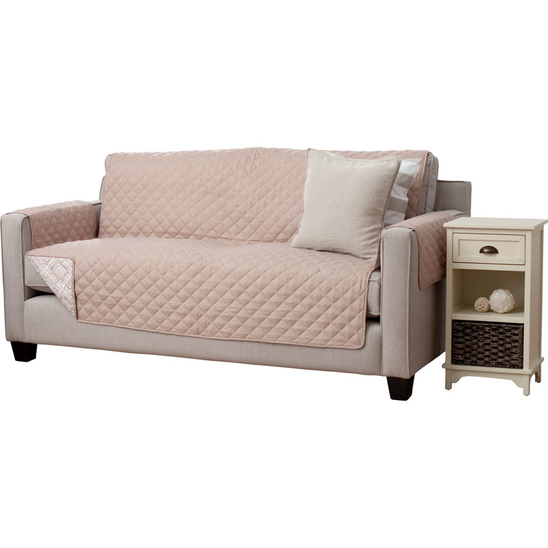 Home Fashion Designs Adalyn Diamond Geo Box Cushion Sofa Slipcover Adalyn Diamond Geo Box Cushion Sofa Slipcover