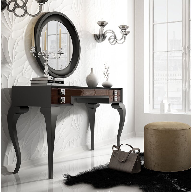 kirkwood bedroom makeup vanity set with mirror