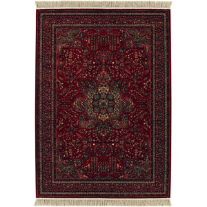 Emory All Over Center Cranberry Red Area Rug