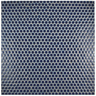 Penny Tile You Ll Love Wayfair Penny 0 8 X Porcelain Mosaic Tile In Smoky Blue