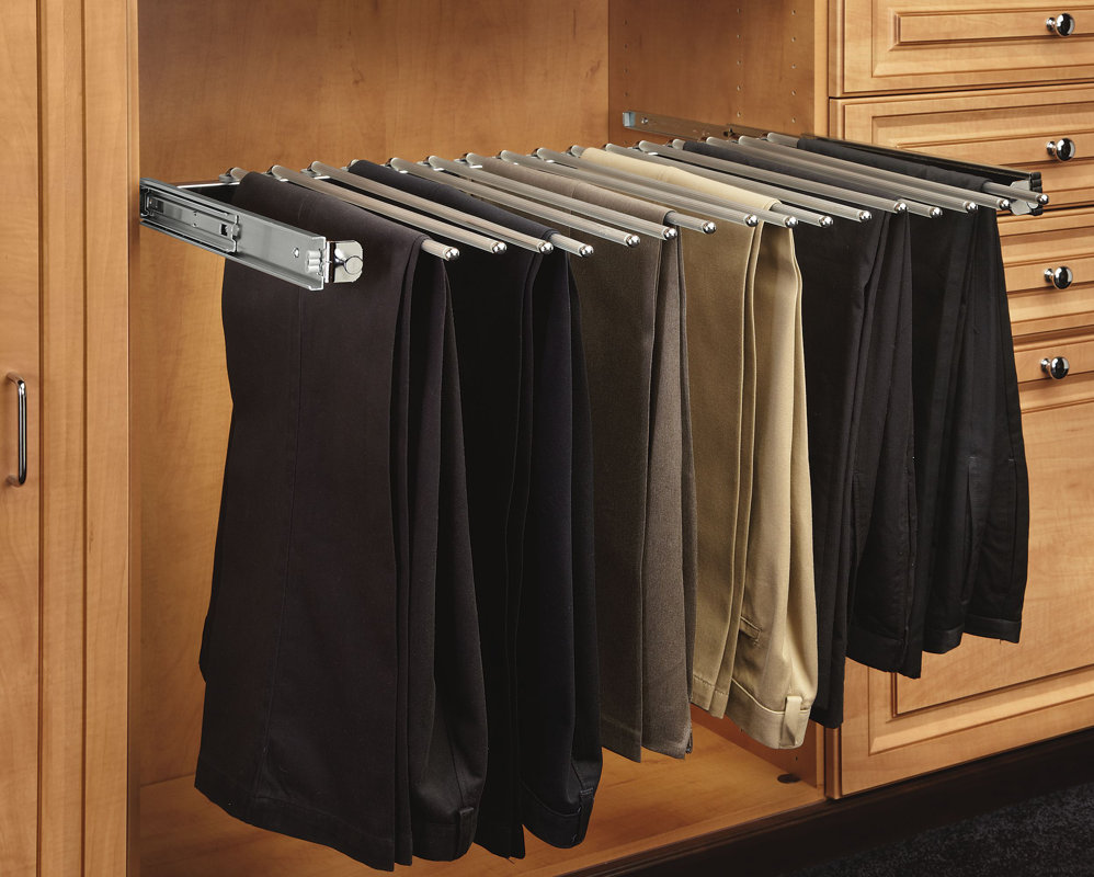 RevAShelf PullOut Pants Rack with FullExtension Slide & Reviews
