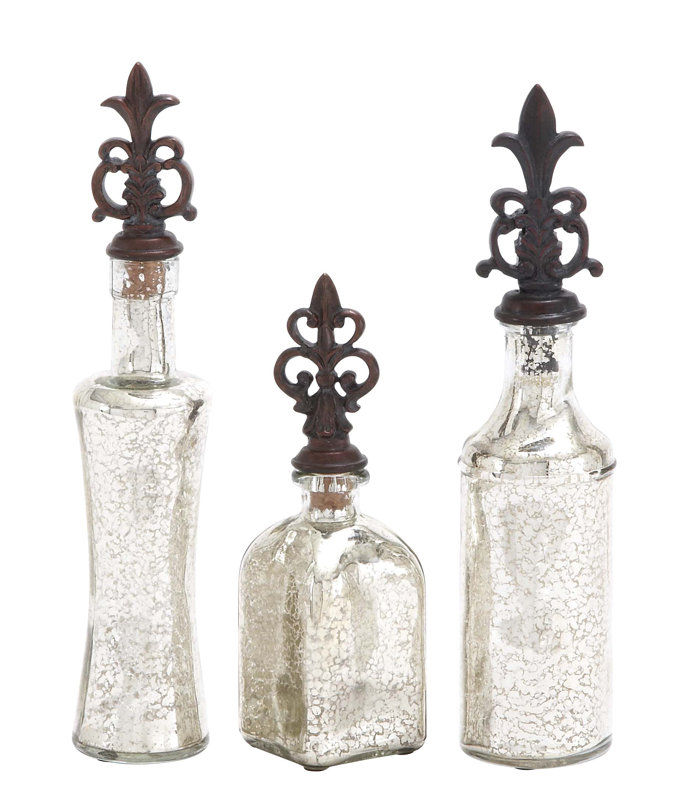 Merignac 3 Piece Decorative Bottle Set & Reviews Joss & Main