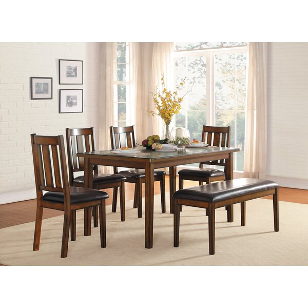 Millwood Pines Chet 6 Piece Dining Set | Wayfair.ca