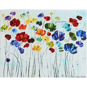 Lilies by Jolina Anthony on Canvas