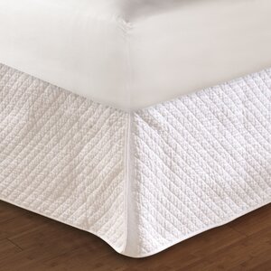 Diamond Quilted Bed Skirt