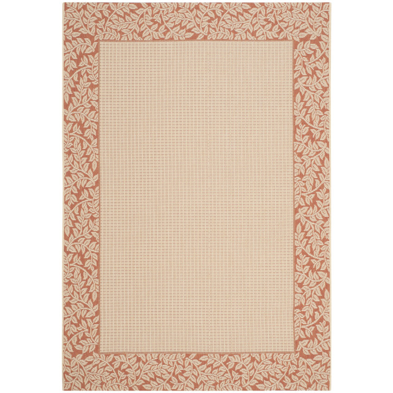 Safavieh Courtyard Natural/Terracotta Outdoor Area Rug & Reviews Wayfair
