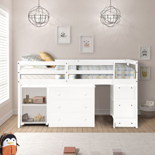 Low Loft Bunk Beds You Ll Love Wayfair Quickview