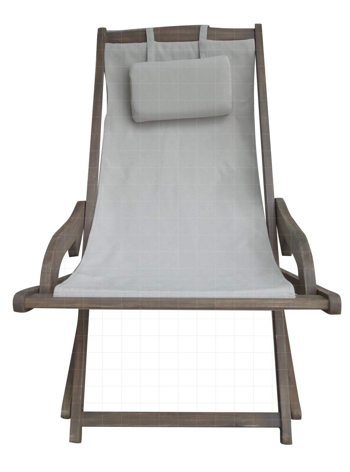 Tardiff Outdoor Wood And Canvas Sling Arm Chair Reviews Joss Main