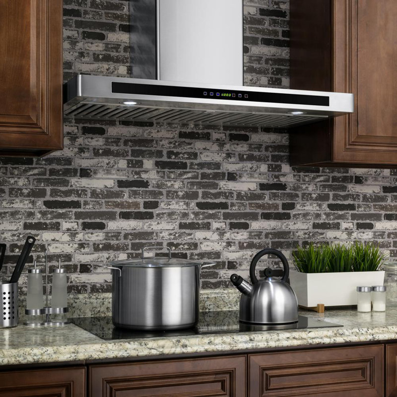 AKDY 30" 380 CFM Convertible Wall Mount Range Hood & Reviews Wayfair