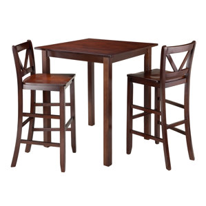 Parkland 3 Piece Pub Table Set by Wins..