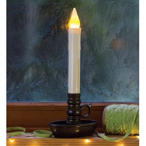 Cordless Battery Window Unscented Flameless Candle with Timer