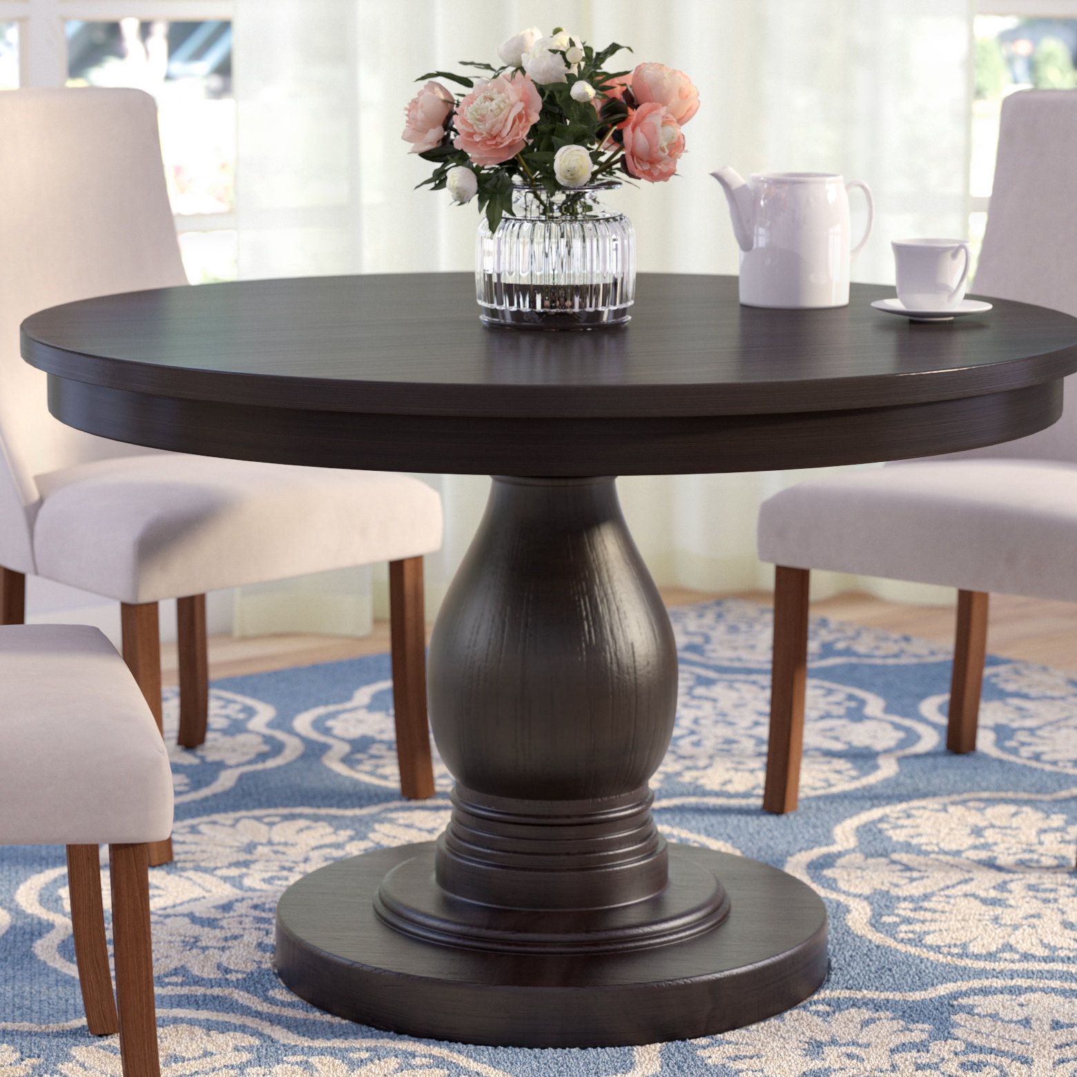 Three Posts Barrington Dining Table & Reviews | Wayfair Three Posts Barrington Dining Table & Reviews | Wayfair