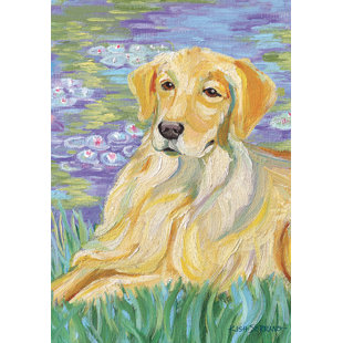 Golden Retriever Garden Statue Wayfair Bonet Golden Retriever Garden Flag